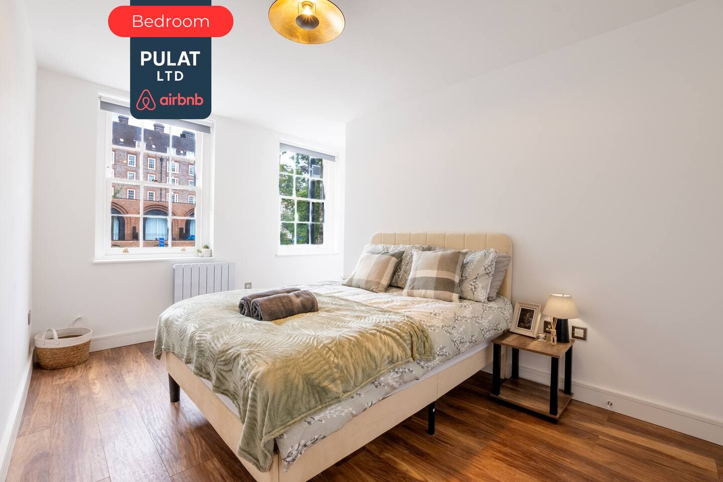 Bedroom at Pulat Ltd Short Lets & Serviced Accommodation