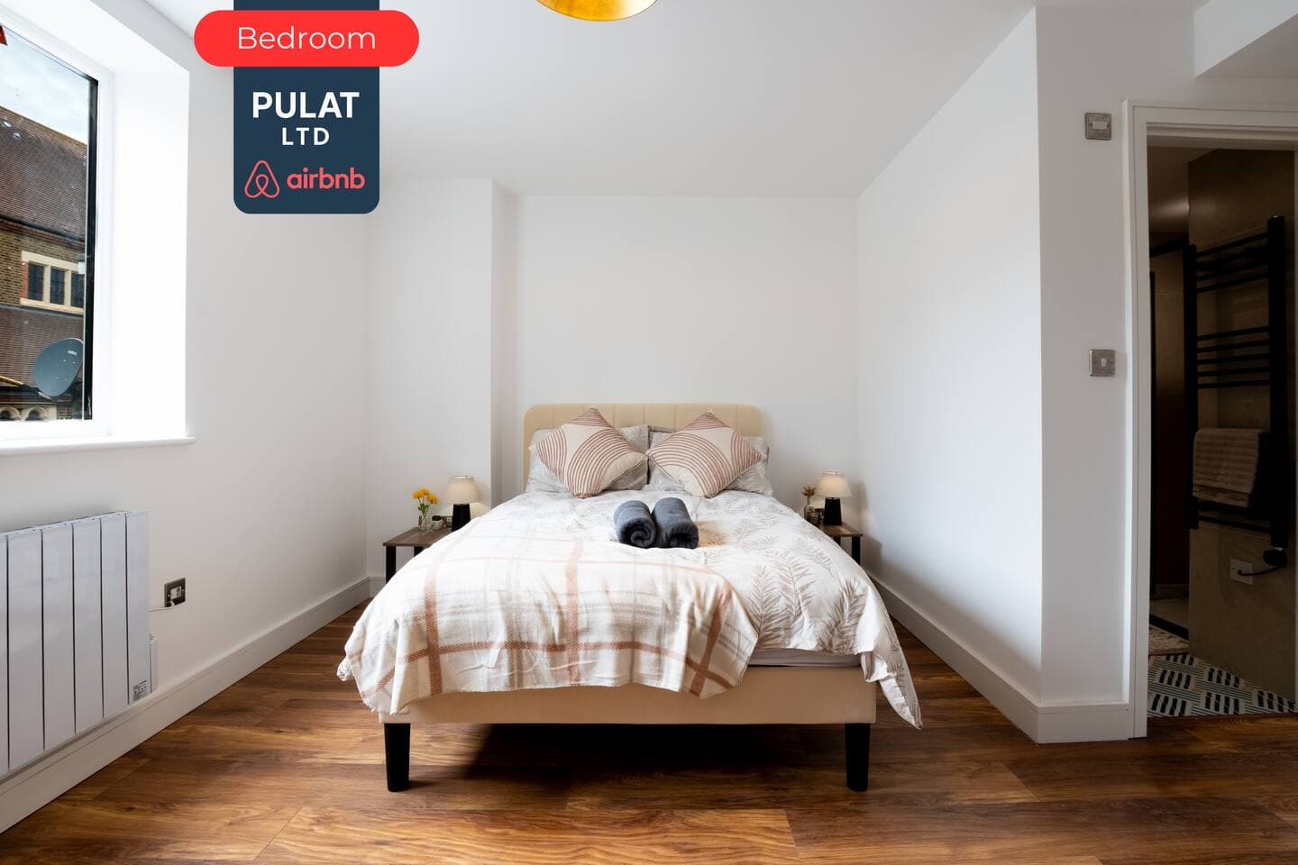 Bedroom at Pulat Ltd Short Lets & Serviced Accommodation