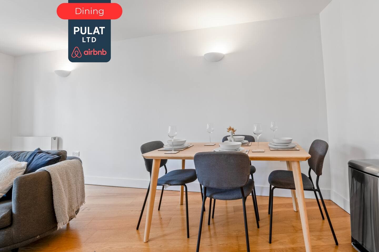 Dining at Pulat Ltd Short Lets & Serviced Accommodation