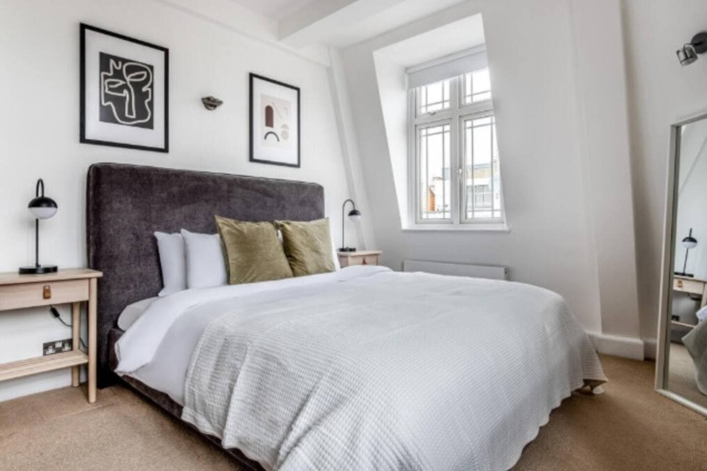 Bedroom at Pulat Ltd Short Lets & Serviced Accommodation