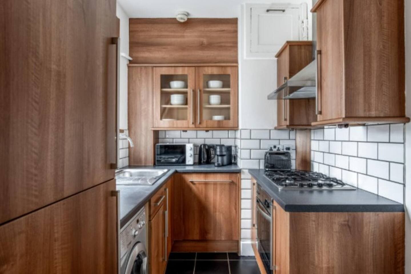 Kitchen at Pulat Ltd Short Lets & Serviced Accommodation